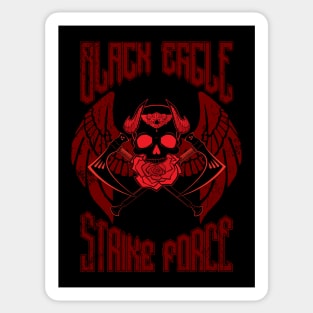 Black Eagle Strike Force Sticker